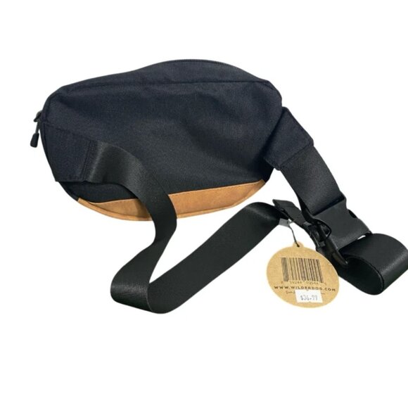 Wilderdog Utility Pack Fanny Pack 3 Compartment - Black & Brown - Picture 2 of 4